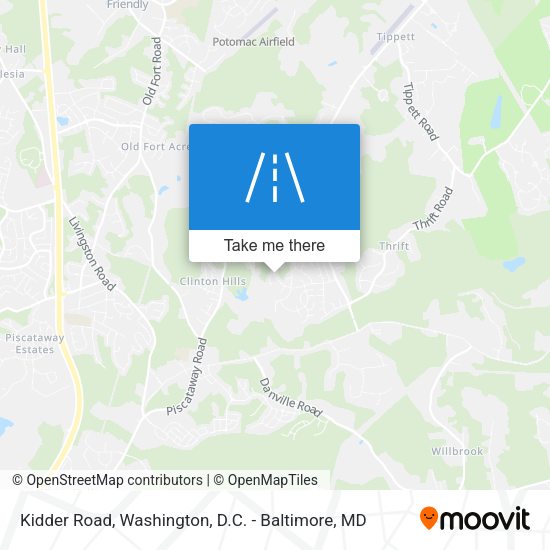 Kidder Road map