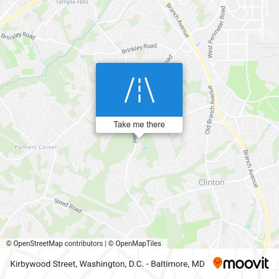 Kirbywood Street map