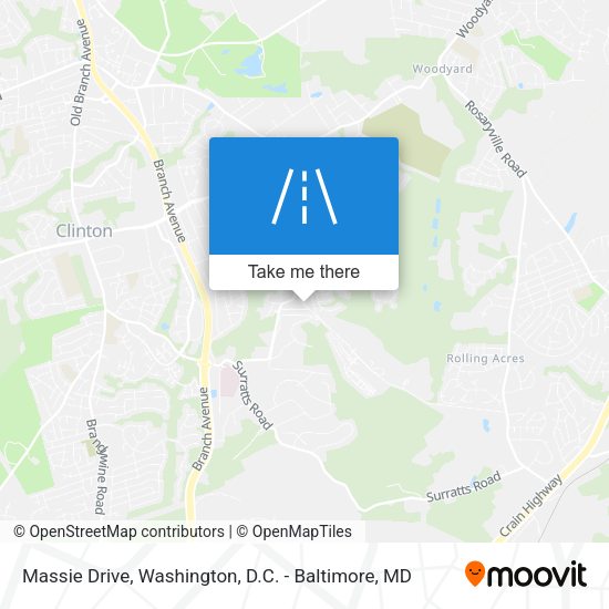 Massie Drive map