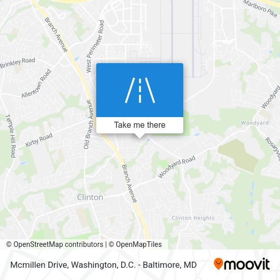 Mcmillen Drive map