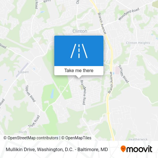 Mullikin Drive map
