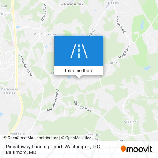 Mapa de Piscataway Landing Court