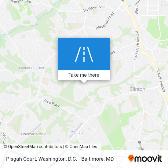 Mapa de Pisgah Court