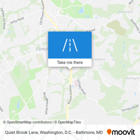 Mapa de Quiet Brook Lane