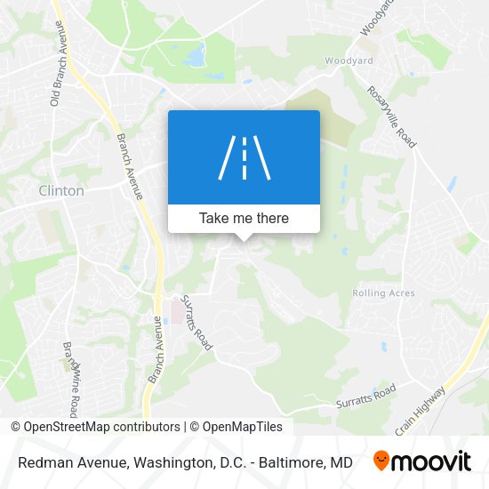 Mapa de Redman Avenue