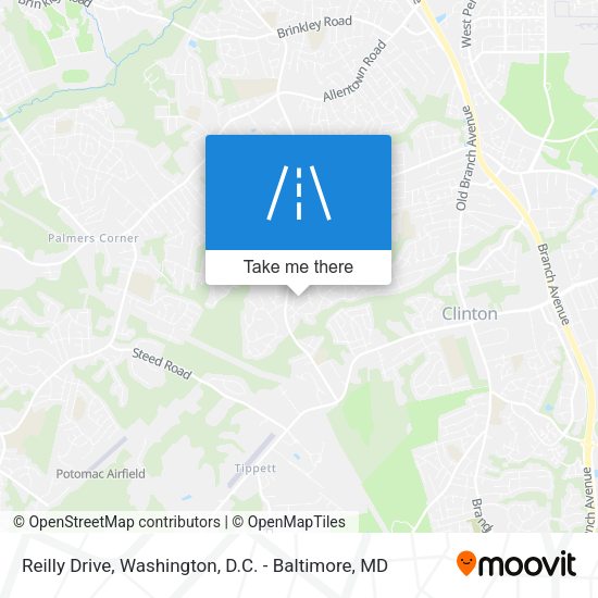 Reilly Drive map