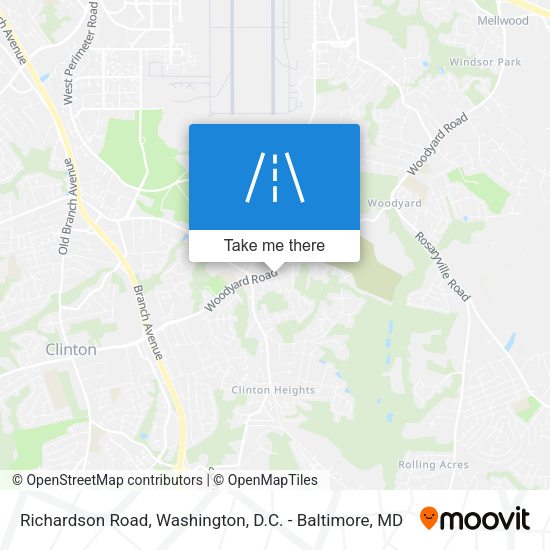 Richardson Road map