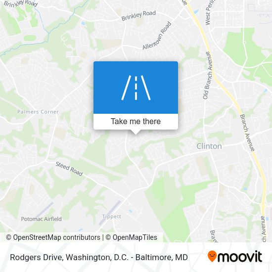 Mapa de Rodgers Drive