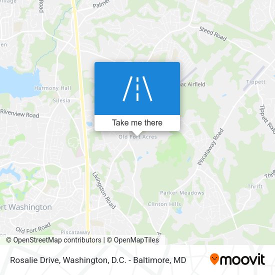 Rosalie Drive map