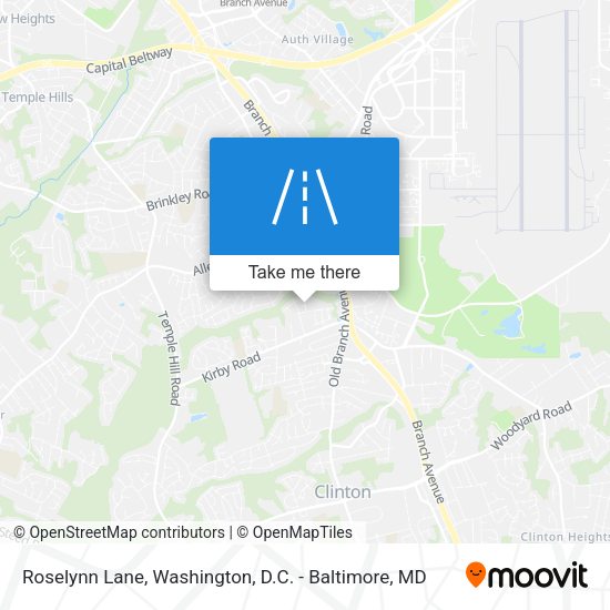 Roselynn Lane map