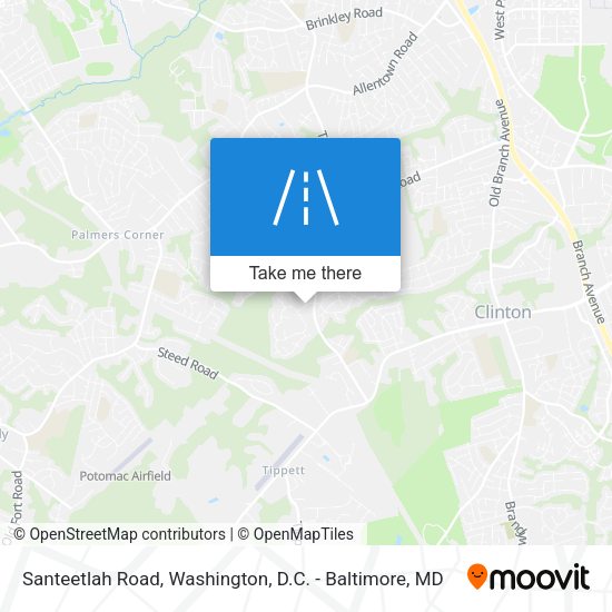 Santeetlah Road map