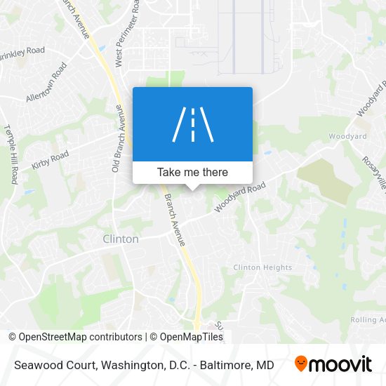 Seawood Court map