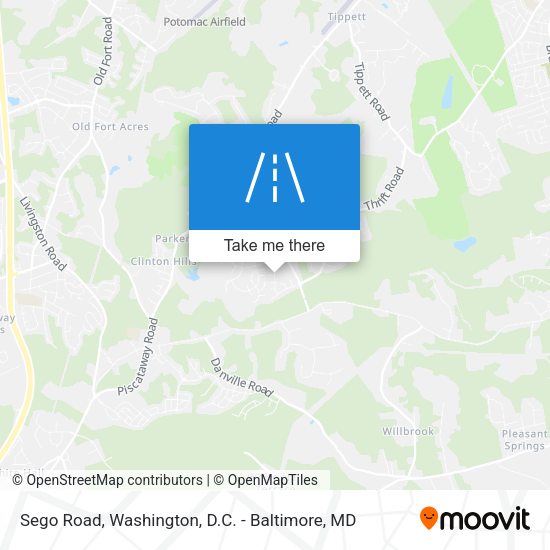 Mapa de Sego Road