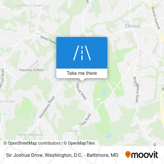 Mapa de Sir Joshua Drive