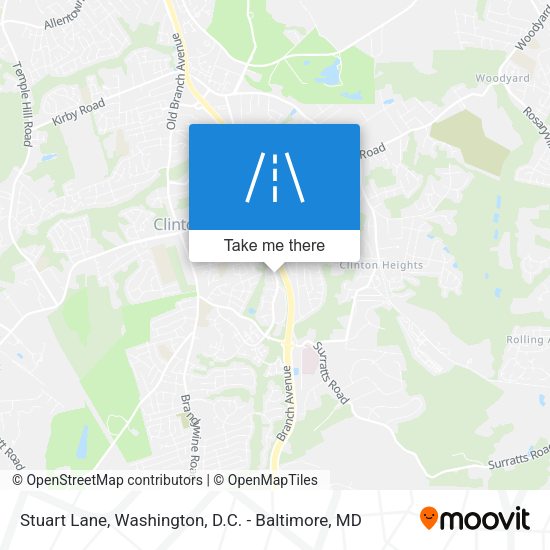 Stuart Lane map