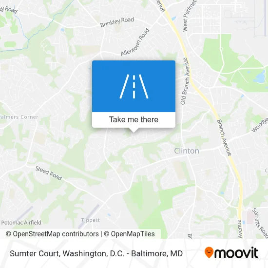 Sumter Court map