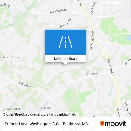 Sumter Lane map