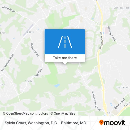 Sylvia Court map