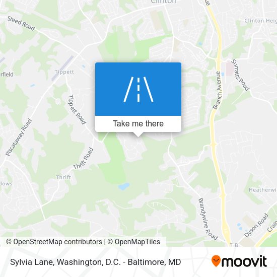 Sylvia Lane map