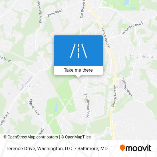 Mapa de Terence Drive