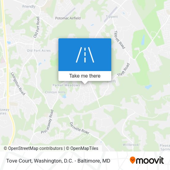 Tove Court map
