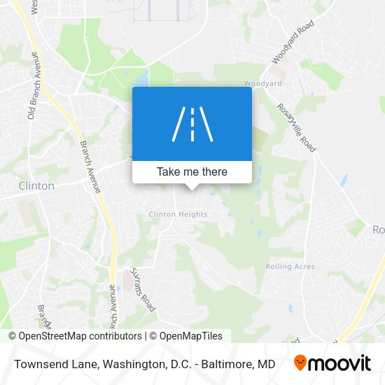 Townsend Lane map