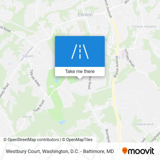 Westbury Court map