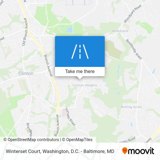 Winterset Court map