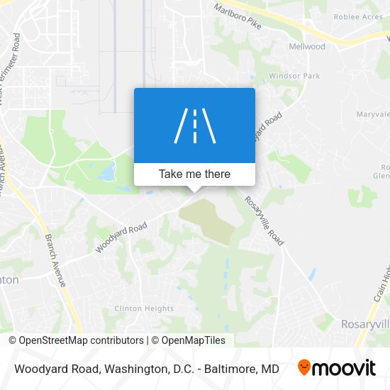 Woodyard Road map