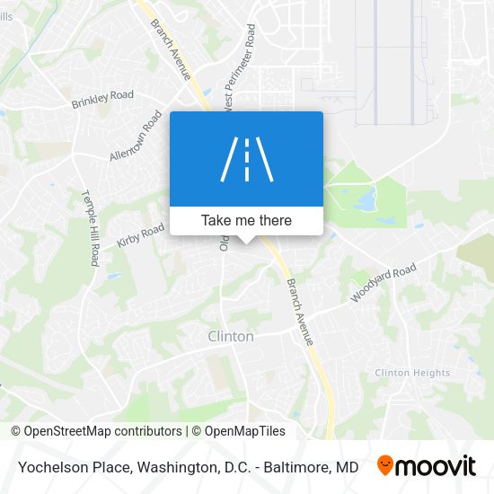 Yochelson Place map