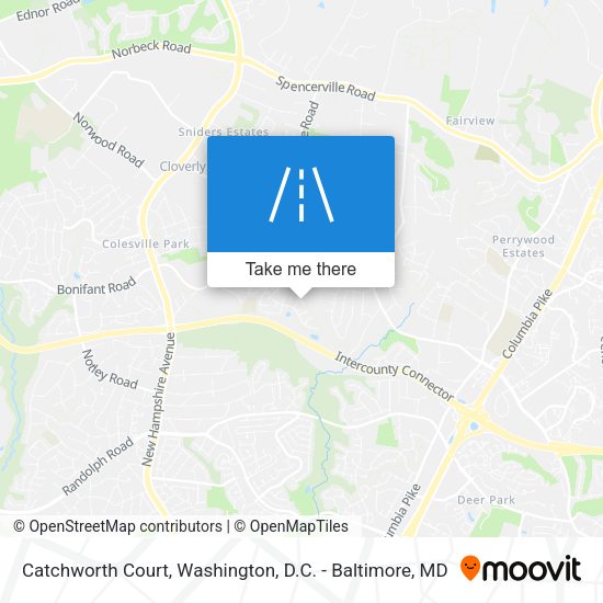 Mapa de Catchworth Court