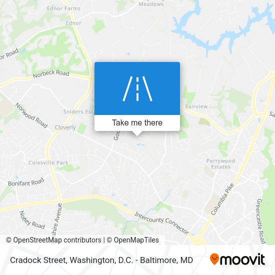 Mapa de Cradock Street