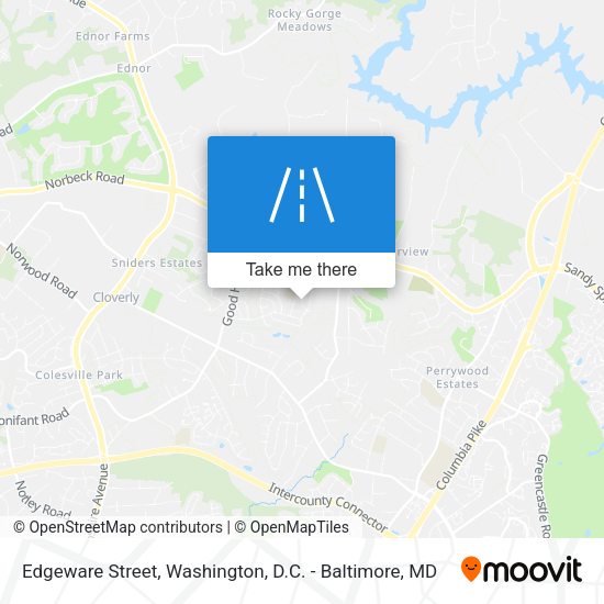 Edgeware Street map