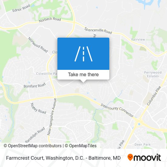 Farmcrest Court map