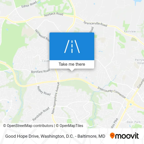 Good Hope Drive map