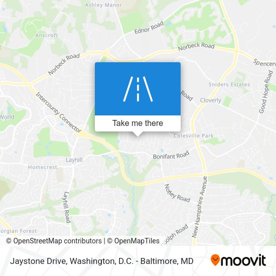 Jaystone Drive map