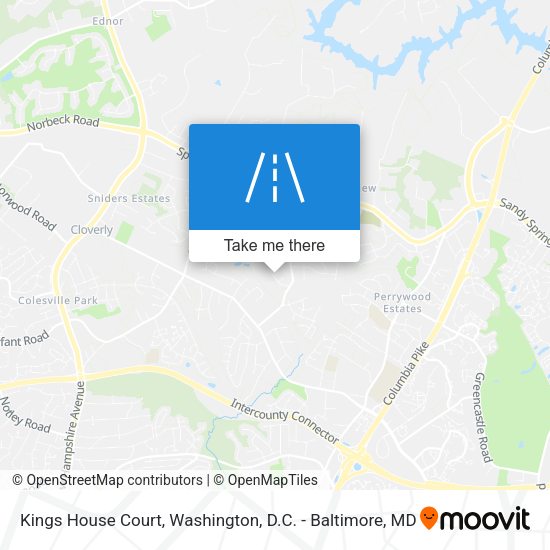 Kings House Court map