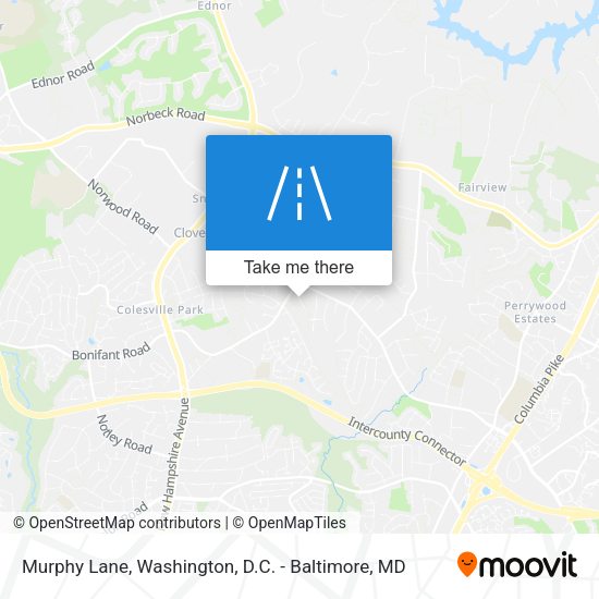 Murphy Lane map