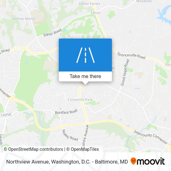 Mapa de Northview Avenue