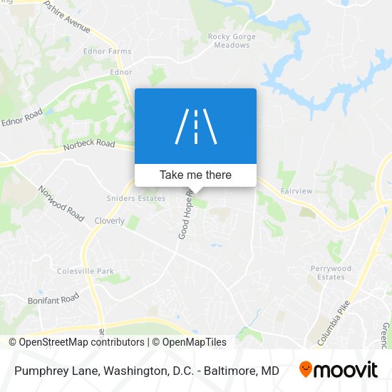 Pumphrey Lane map