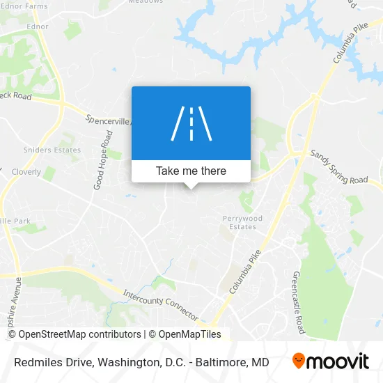 Redmiles Drive map