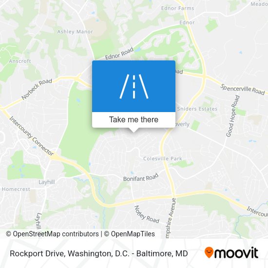 Rockport Drive map