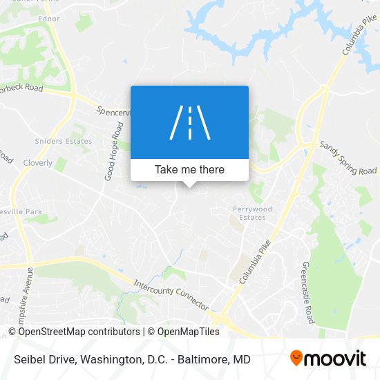 Seibel Drive map