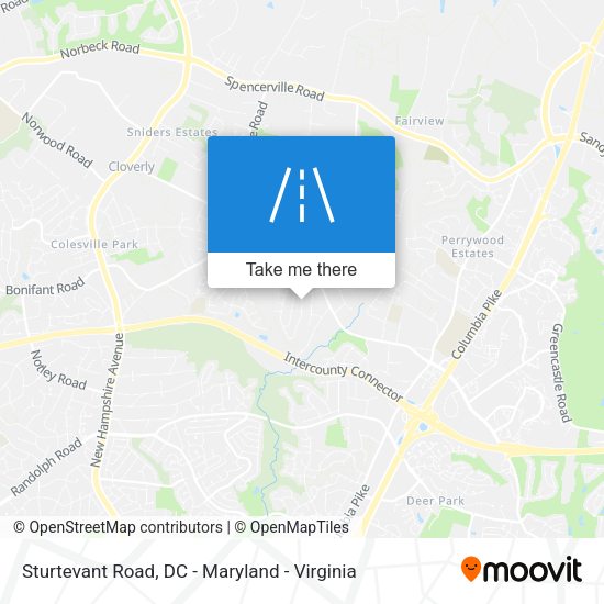 Mapa de Sturtevant Road