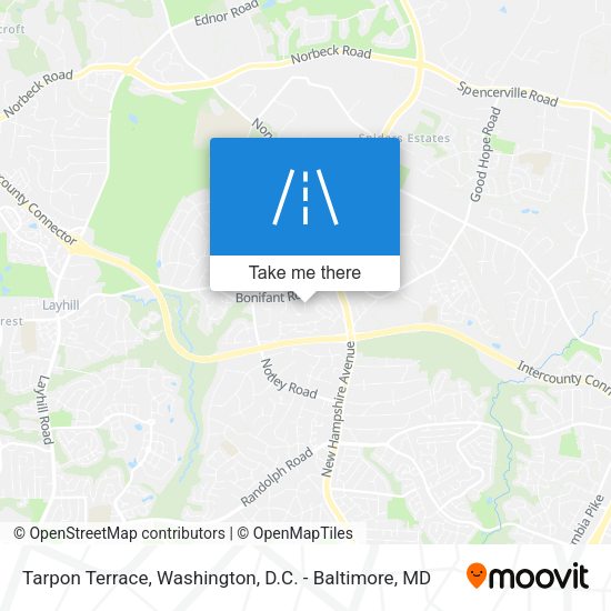 Mapa de Tarpon Terrace