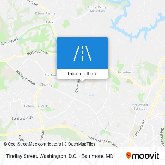 Tindlay Street map