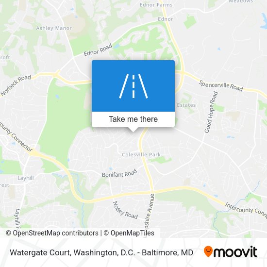 Watergate Court map