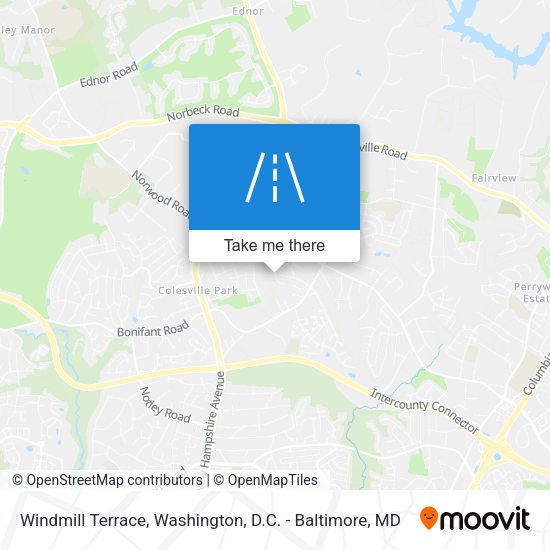 Mapa de Windmill Terrace