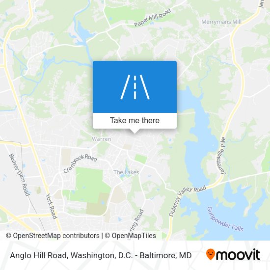 Mapa de Anglo Hill Road
