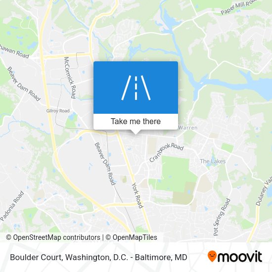 Boulder Court map